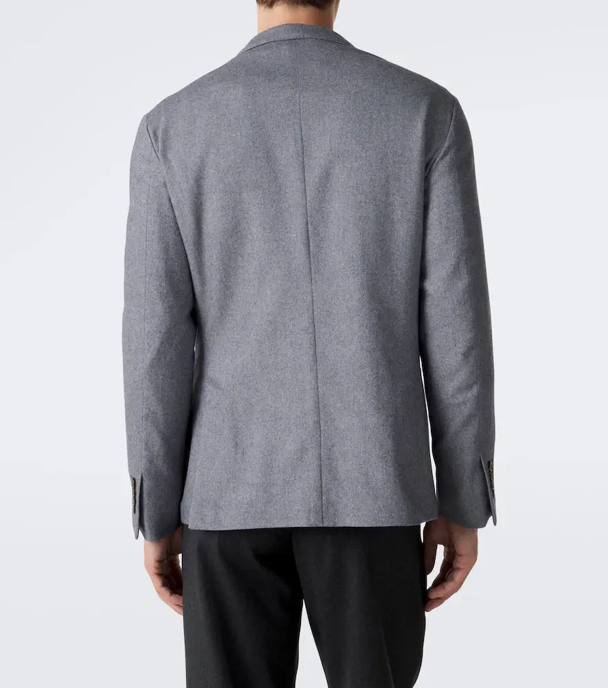 ELEVENTY Wool, cotton, and cashmere blazer | Thumbnail 4 ELEVENTY Wool, cotton, and cashmere blazer | Thumbnail 4