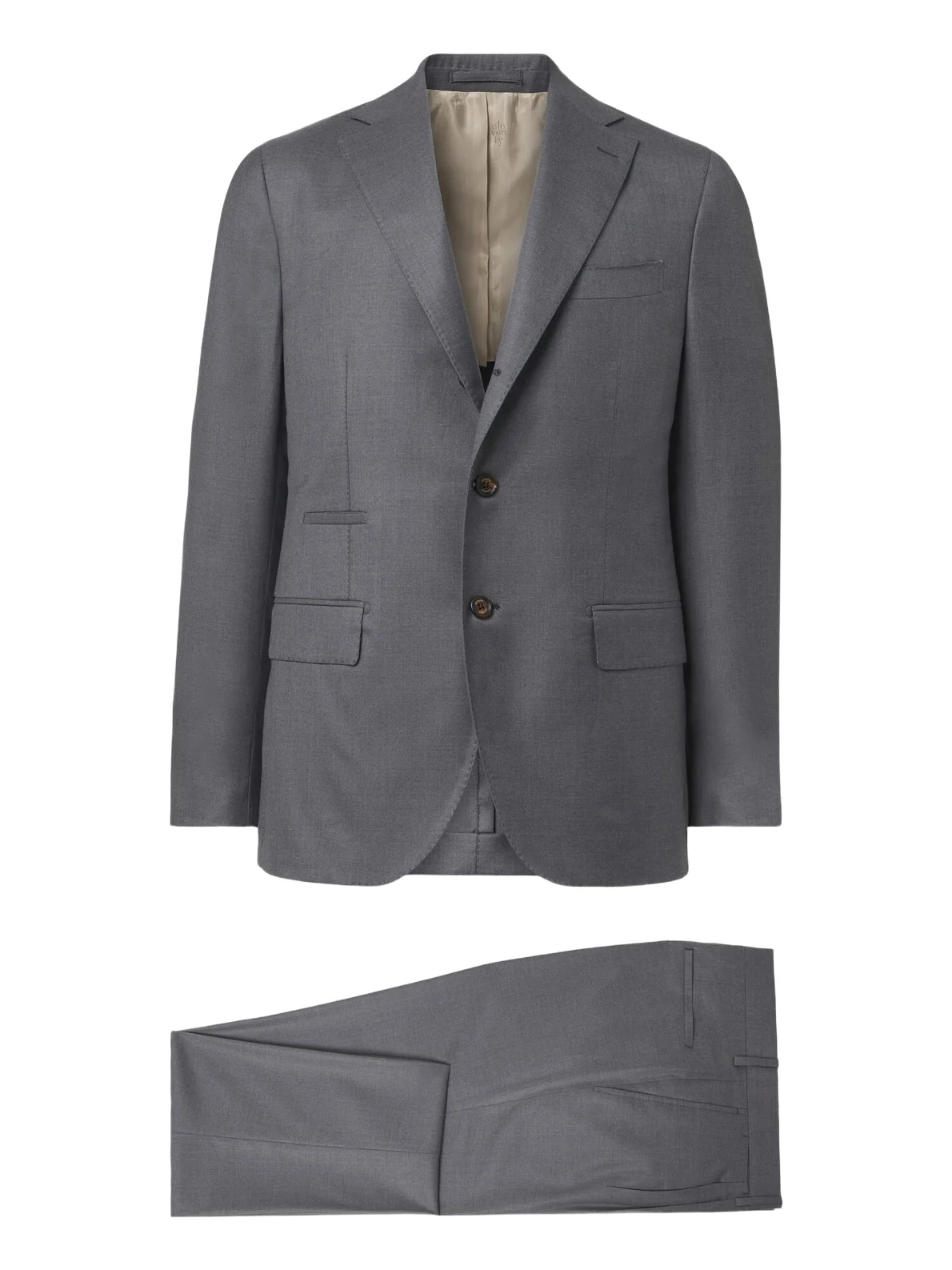 Single-breasted wool suit Single-breasted wool suit