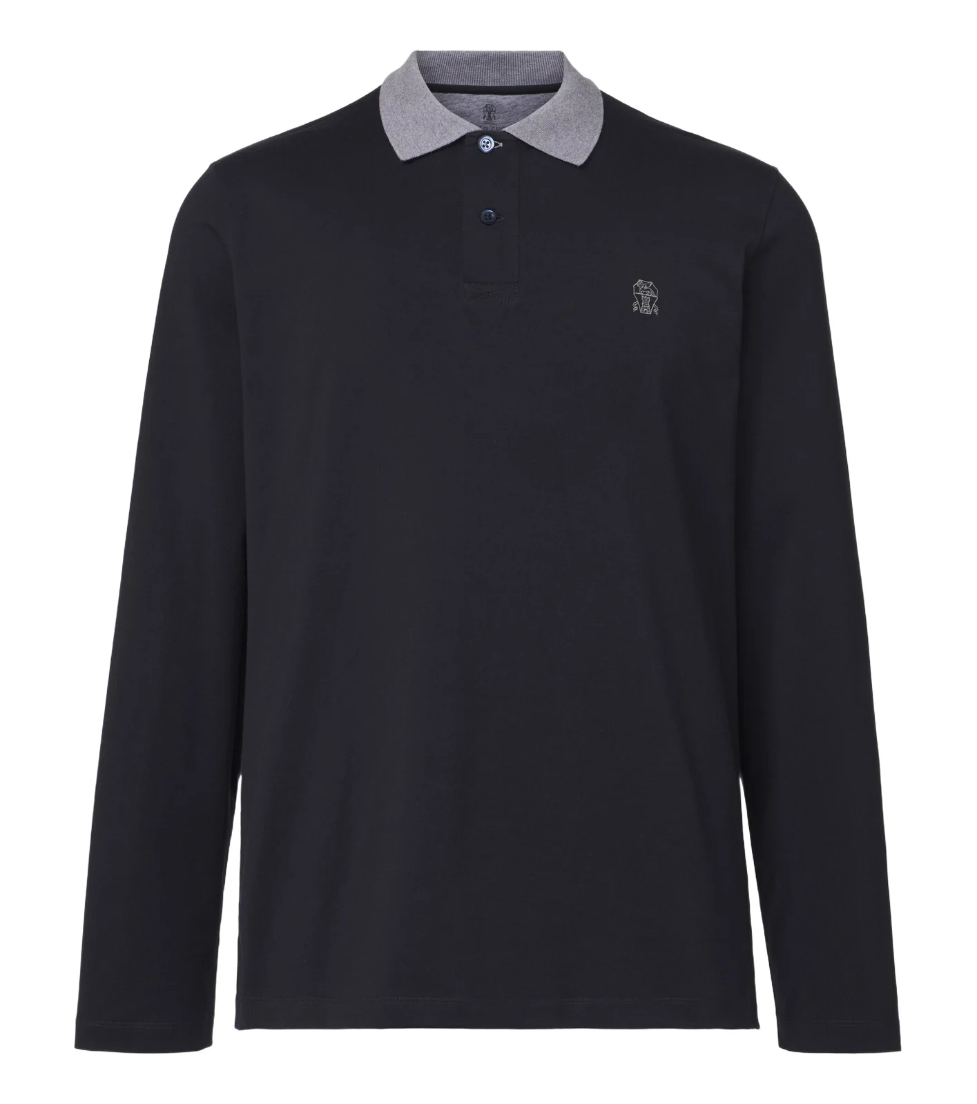 Brunello Cucinelli Logo cotton jersey polo shirt