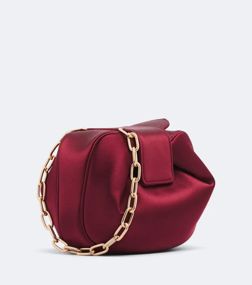 Gabriela Hearst Soft Demi satin clutch | Thumbnail 3