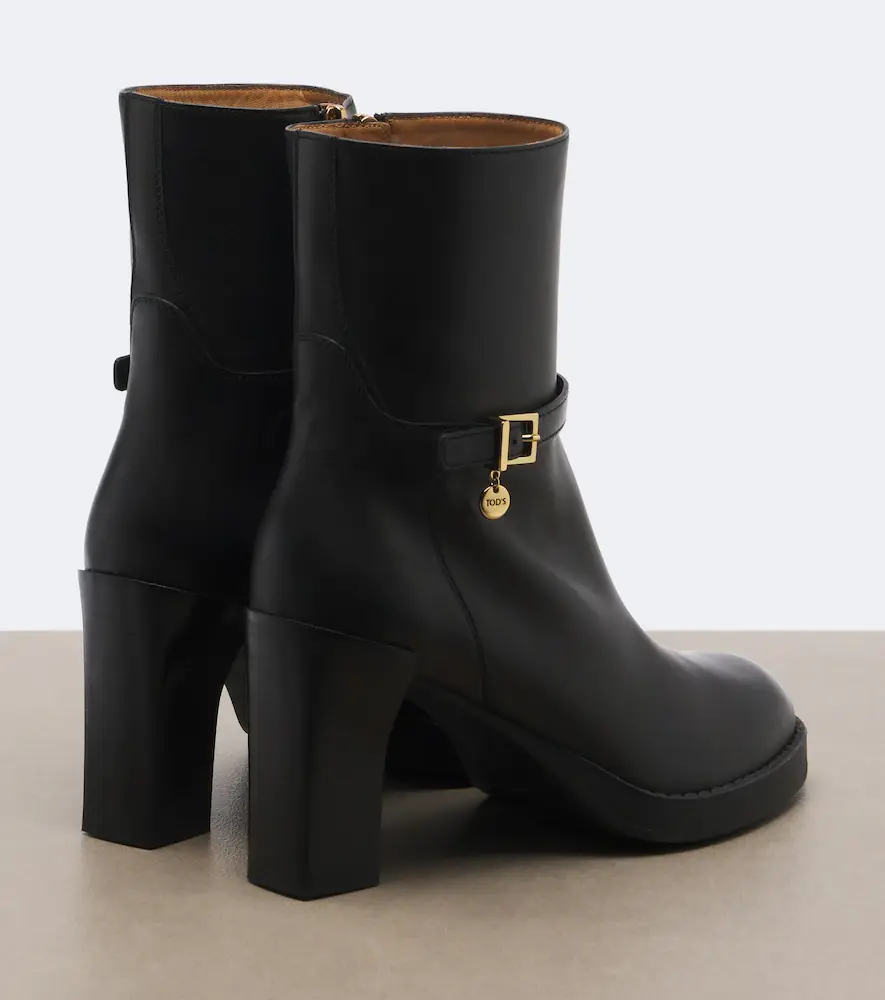 Tod's Leather ankle boots | Thumbnail 4 Tod's Leather ankle boots | Thumbnail 4