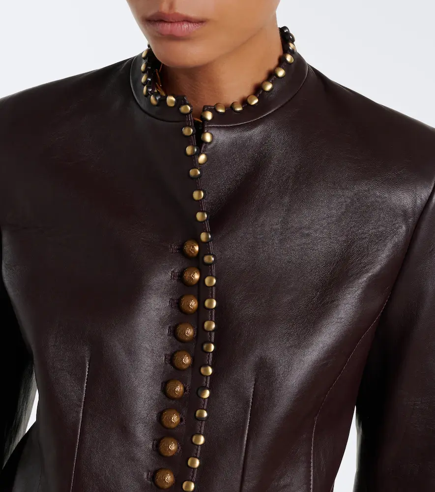 Etro Studded leather jacket | Thumbnail 2 Etro Studded leather jacket | Thumbnail 2