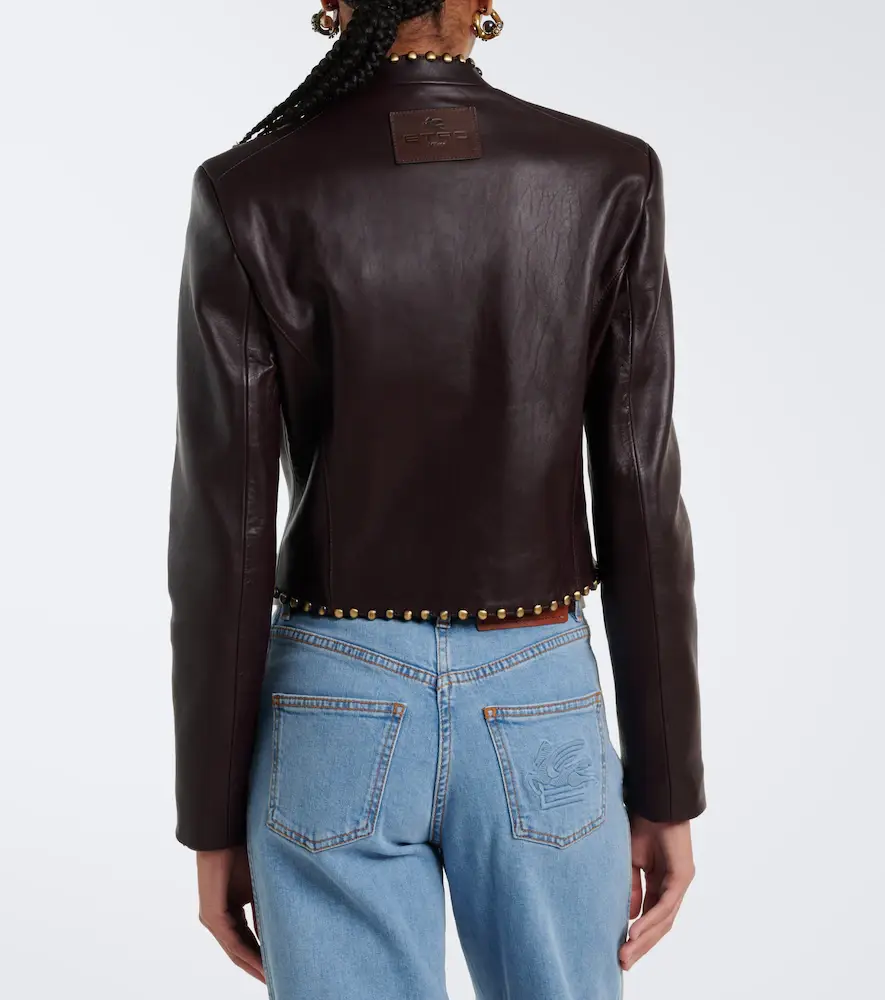 Etro Studded leather jacket | Thumbnail 3 Etro Studded leather jacket | Thumbnail 3