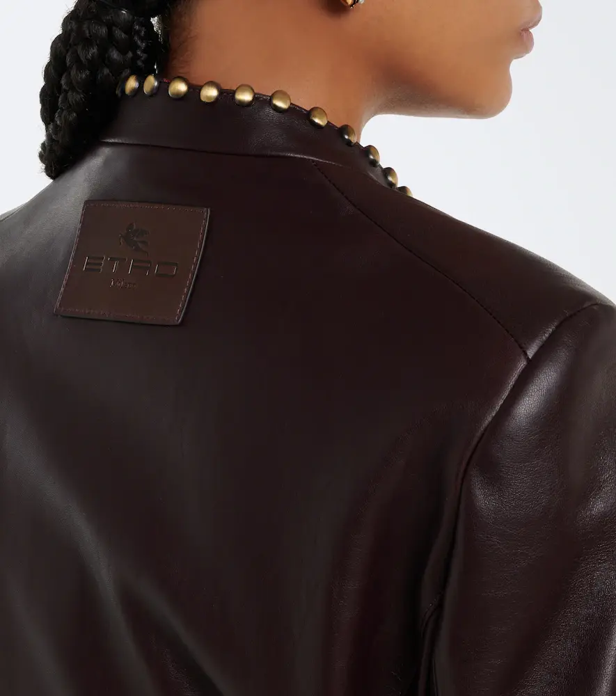 Etro Studded leather jacket | Thumbnail 5 Etro Studded leather jacket | Thumbnail 5