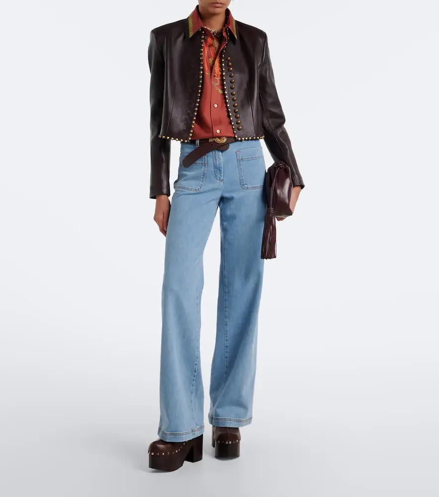 Etro Studded leather jacket | Thumbnail 7 Etro Studded leather jacket | Thumbnail 7
