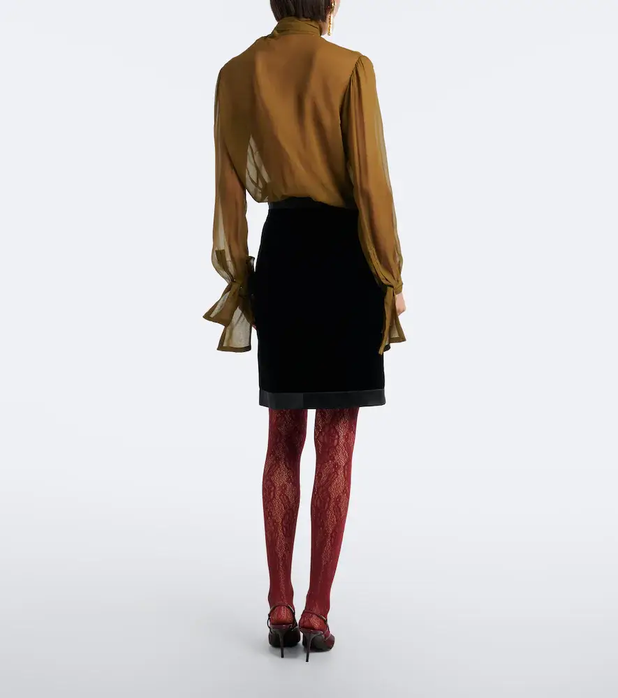 Wolford Infinite floral lace tights | Thumbnail 4 Wolford Infinite floral lace tights | Thumbnail 4