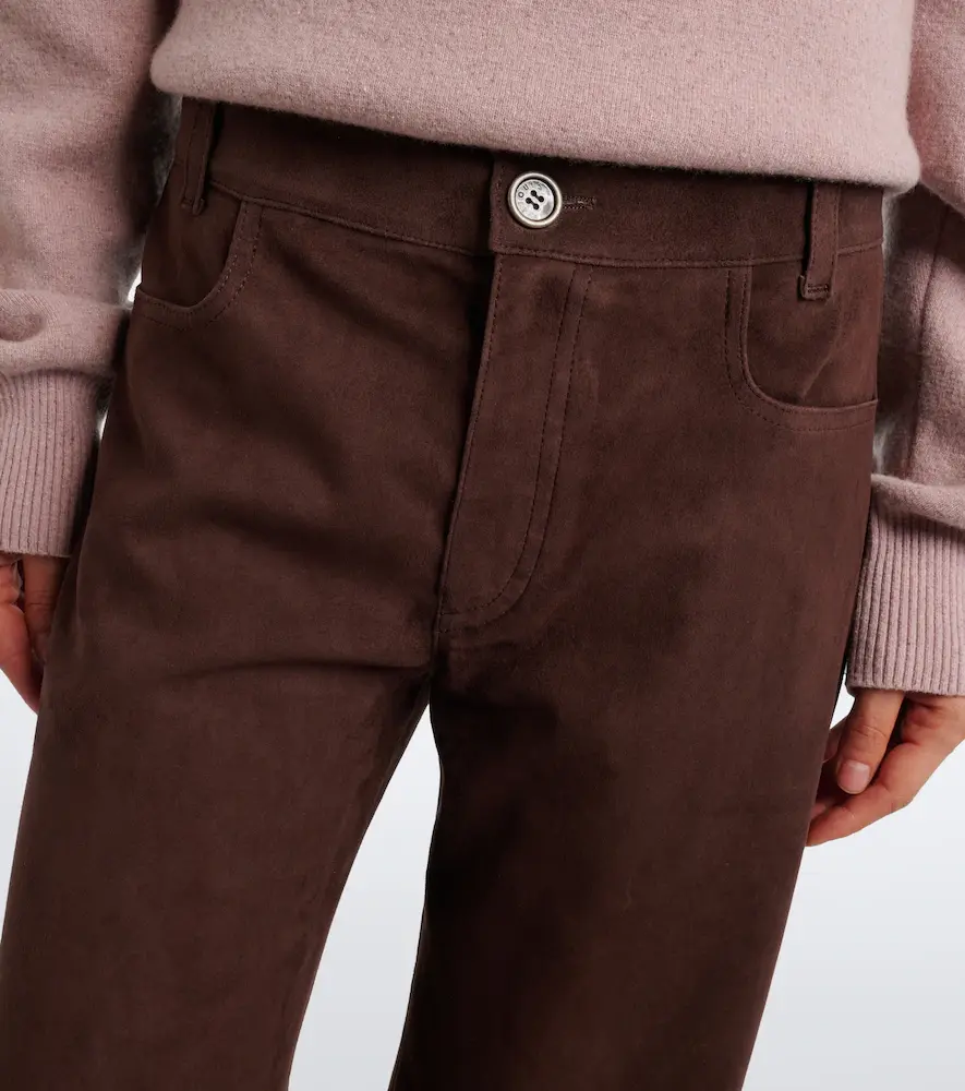 STOULS Lilou Ten suede wide-leg pants | Thumbnail 3 STOULS Lilou Ten suede wide-leg pants | Thumbnail 3
