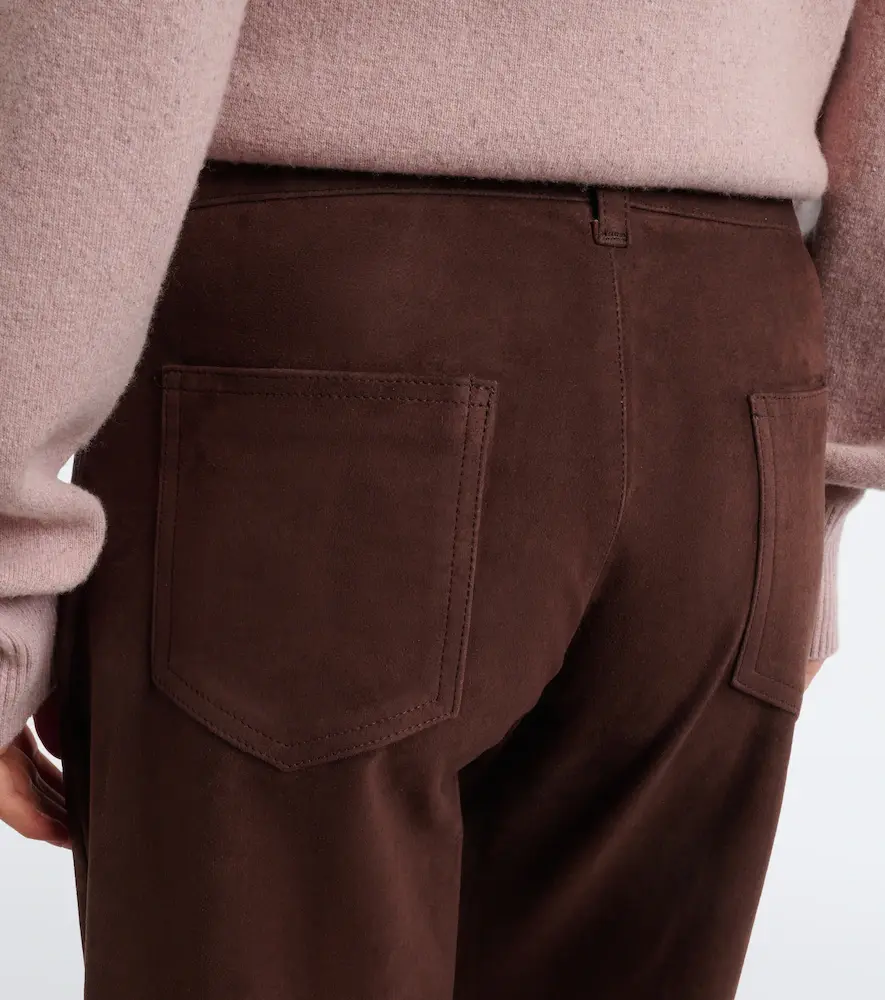 STOULS Lilou Ten suede wide-leg pants | Thumbnail 4 STOULS Lilou Ten suede wide-leg pants | Thumbnail 4