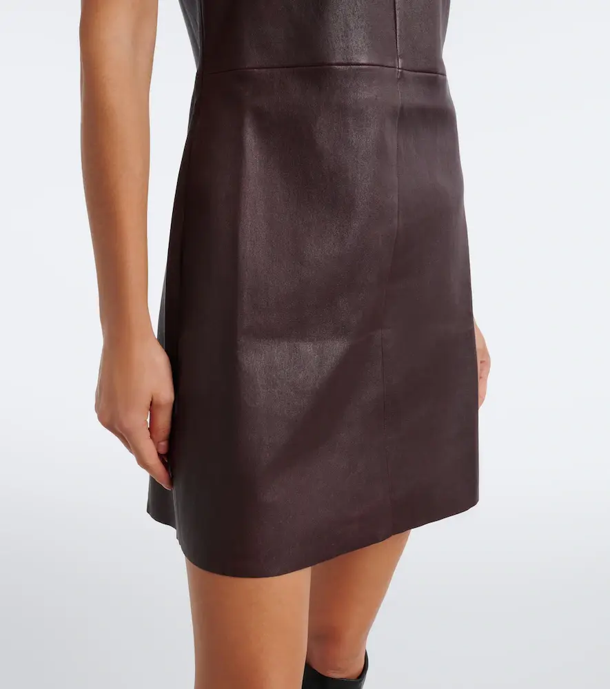 STOULS Dollie leather minidress | Thumbnail 2