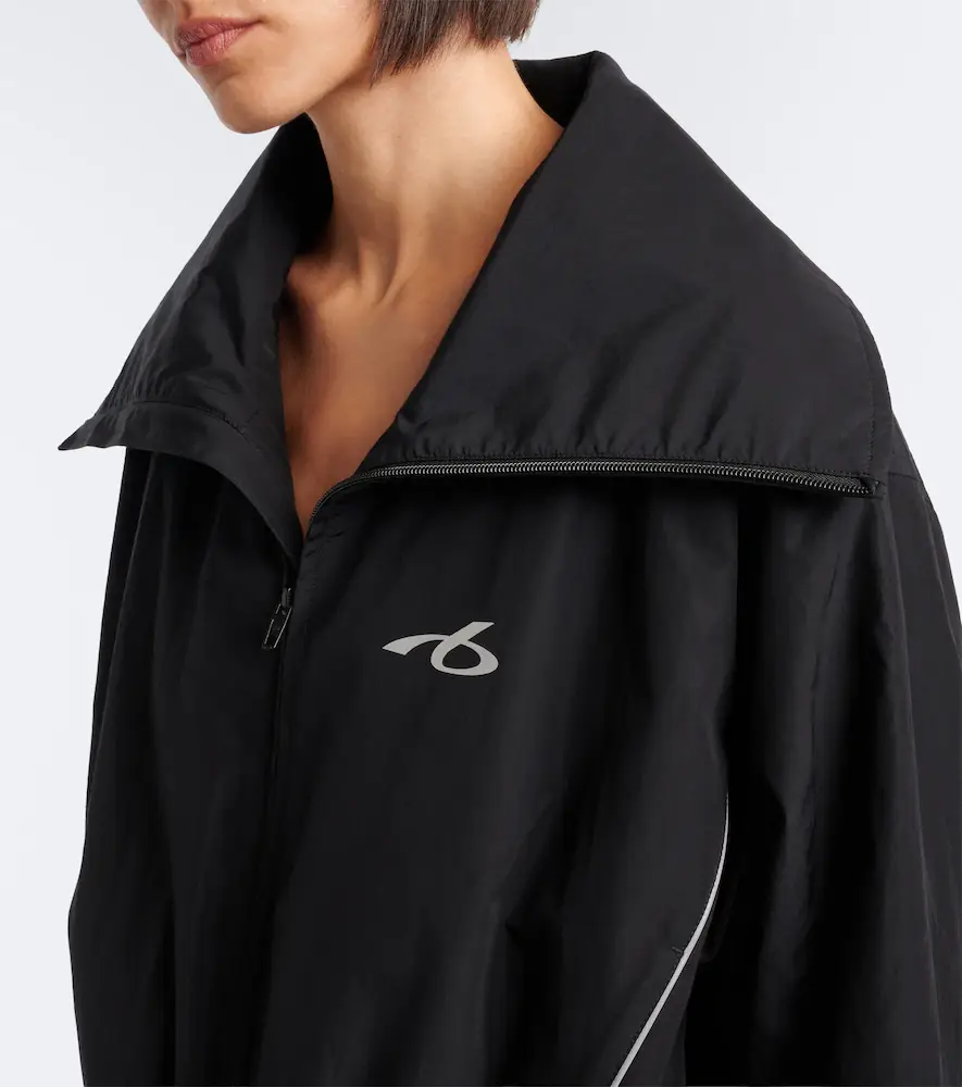 Balenciaga Cotton-blend track jacket | Thumbnail 3 Balenciaga Cotton-blend track jacket | Thumbnail 3