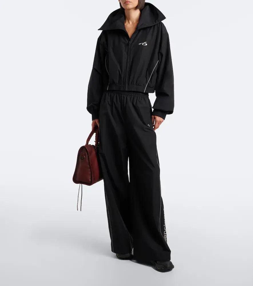 Balenciaga Cotton-blend track jacket | Thumbnail 4 Balenciaga Cotton-blend track jacket | Thumbnail 4