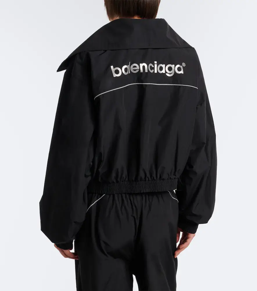 Balenciaga Cotton-blend track jacket | Thumbnail 7 Balenciaga Cotton-blend track jacket | Thumbnail 7