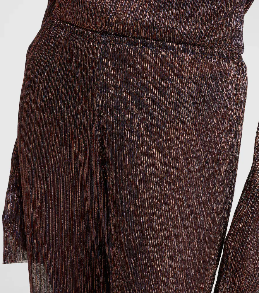 Cala de la Cruz Dries knitted lamé wide-leg pants | Thumbnail 2 Cala de la Cruz Dries knitted lamé wide-leg pants | Thumbnail 2