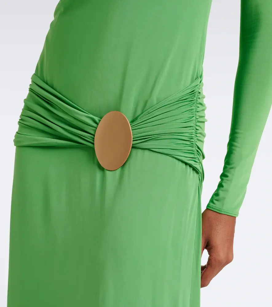 Cala de la Cruz Eres gathered jersey maxi dress | Thumbnail 3 Cala de la Cruz Eres gathered jersey maxi dress | Thumbnail 3