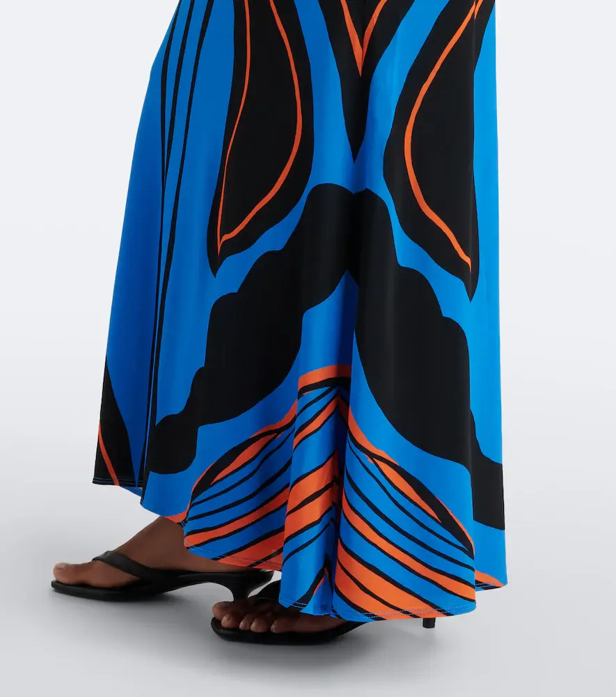 Cala de la Cruz Amay floral satin maxi dress | Thumbnail 7 Cala de la Cruz Amay floral satin maxi dress | Thumbnail 7