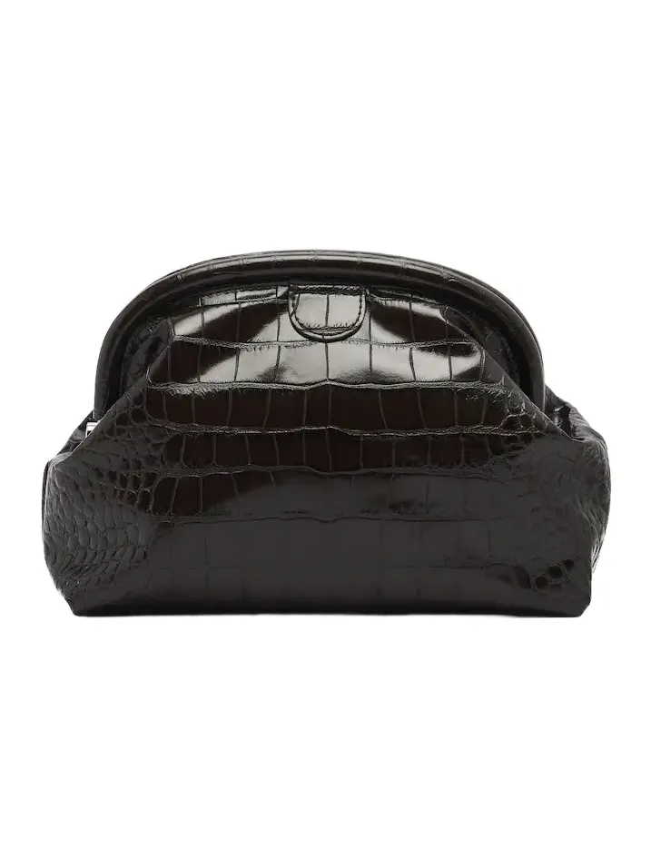 Falabella Small croc-effect clutch Falabella Small croc-effect clutch