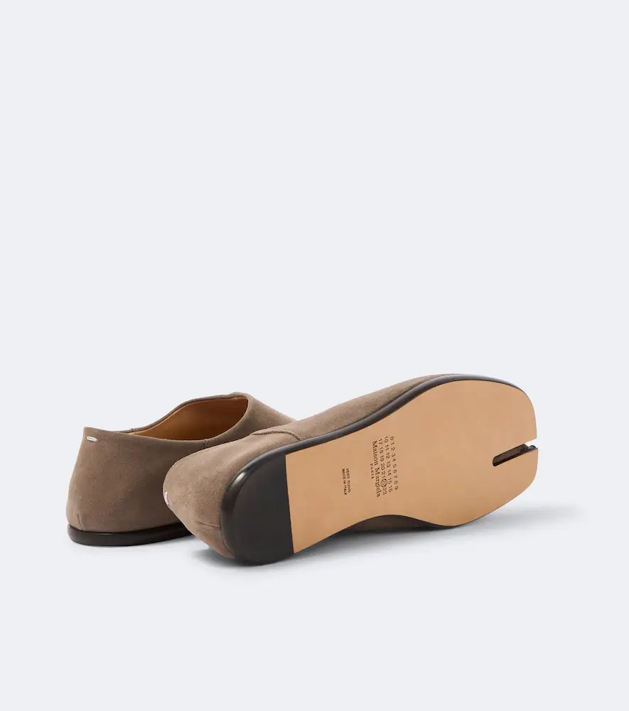 Maison Margiela Tabi suede slip-ons | Thumbnail 2