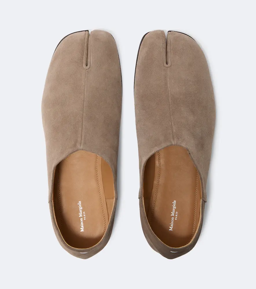 Maison Margiela Tabi suede slip-ons | Thumbnail 4