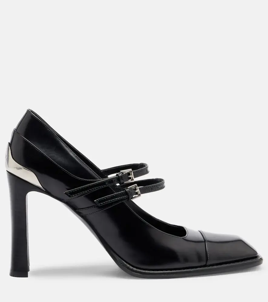 Alexander McQueen Niko leather Mary Jane pumps | Thumbnail 2 Alexander McQueen Niko leather Mary Jane pumps | Thumbnail 2