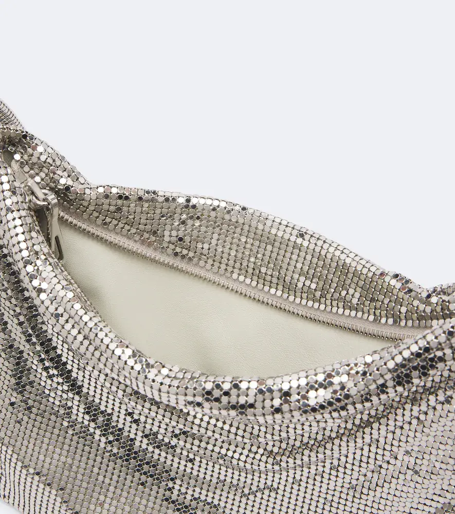 Rabanne Pixel Tube chainmail pouch | Thumbnail 3 Rabanne Pixel Tube chainmail pouch | Thumbnail 3