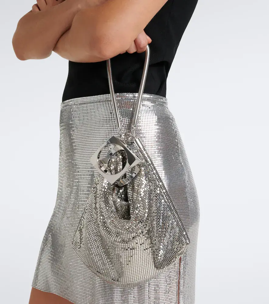 Rabanne Pixel Tube chainmail pouch | Thumbnail 6 Rabanne Pixel Tube chainmail pouch | Thumbnail 6