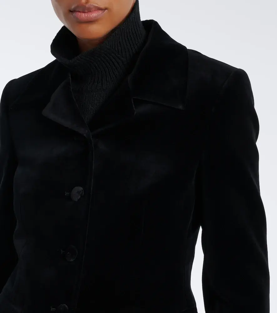 RÓHE Róhe Single-breasted cotton velvet blazer | Thumbnail 4