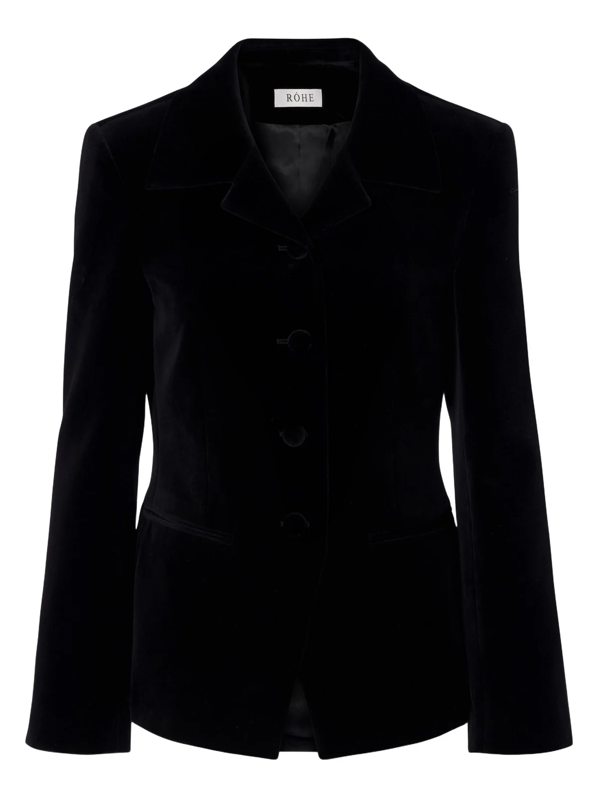Róhe Single-breasted cotton velvet blazer Róhe Single-breasted cotton velvet blazer