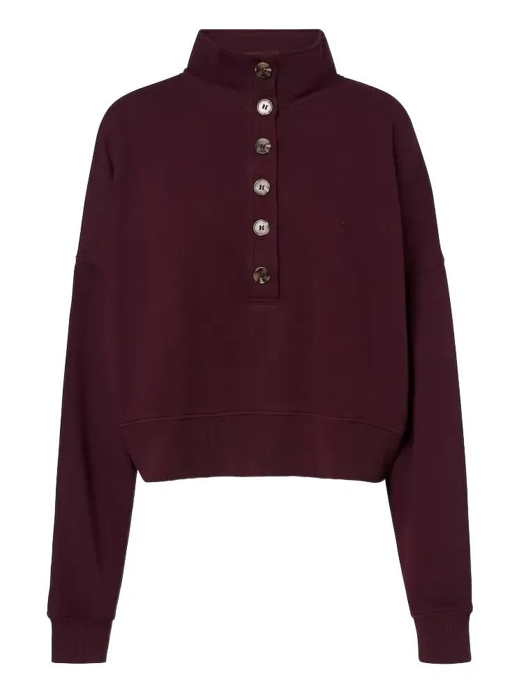 Velvet Fatima cotton jersey sweatshirt