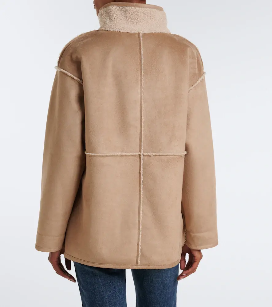 Velvet Shona reversible teddy-trimmed jacket | Thumbnail 5 Velvet Shona reversible teddy-trimmed jacket | Thumbnail 5