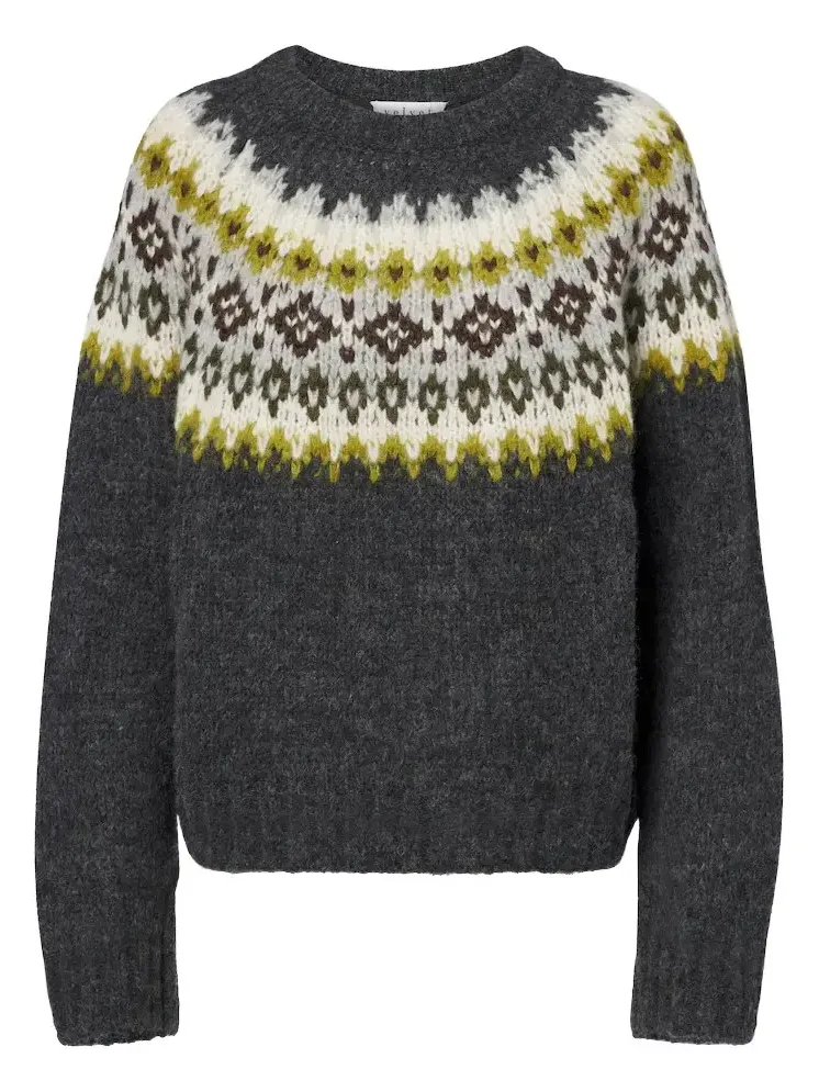 Fair Isle alpaca and wool-blend sweater Fair Isle alpaca and wool-blend sweater