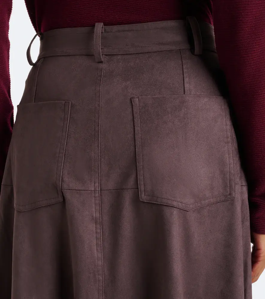 Velvet Belinda midi skirt | Thumbnail 3 Velvet Belinda midi skirt | Thumbnail 3