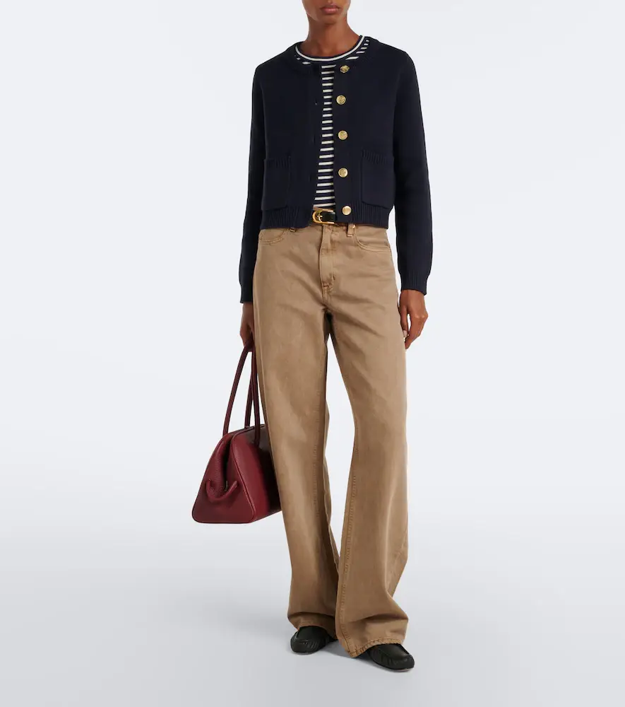 Velvet Mahal cotton and cashmere cardigan | Thumbnail 2 Velvet Mahal cotton and cashmere cardigan | Thumbnail 2