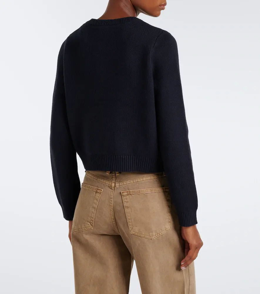 Velvet Mahal cotton and cashmere cardigan | Thumbnail 4 Velvet Mahal cotton and cashmere cardigan | Thumbnail 4