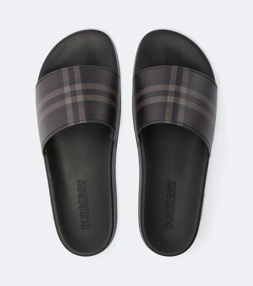 Burberry Check slides | Thumbnail 4 Burberry Check slides | Thumbnail 4