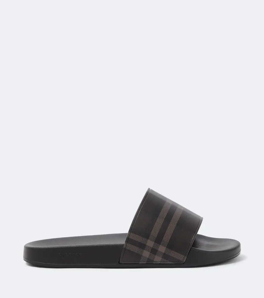 Burberry Check slides | Thumbnail 5 Burberry Check slides | Thumbnail 5