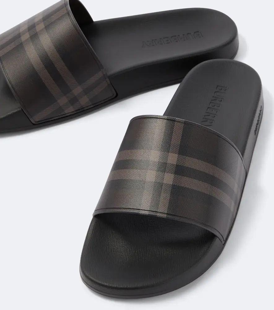 Burberry Check slides | Thumbnail 6 Burberry Check slides | Thumbnail 6