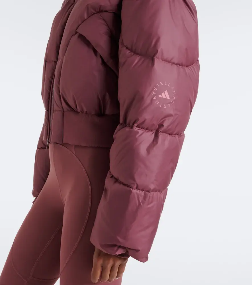 adidas by Stella McCartney Cropped puffer jacket | Thumbnail 3