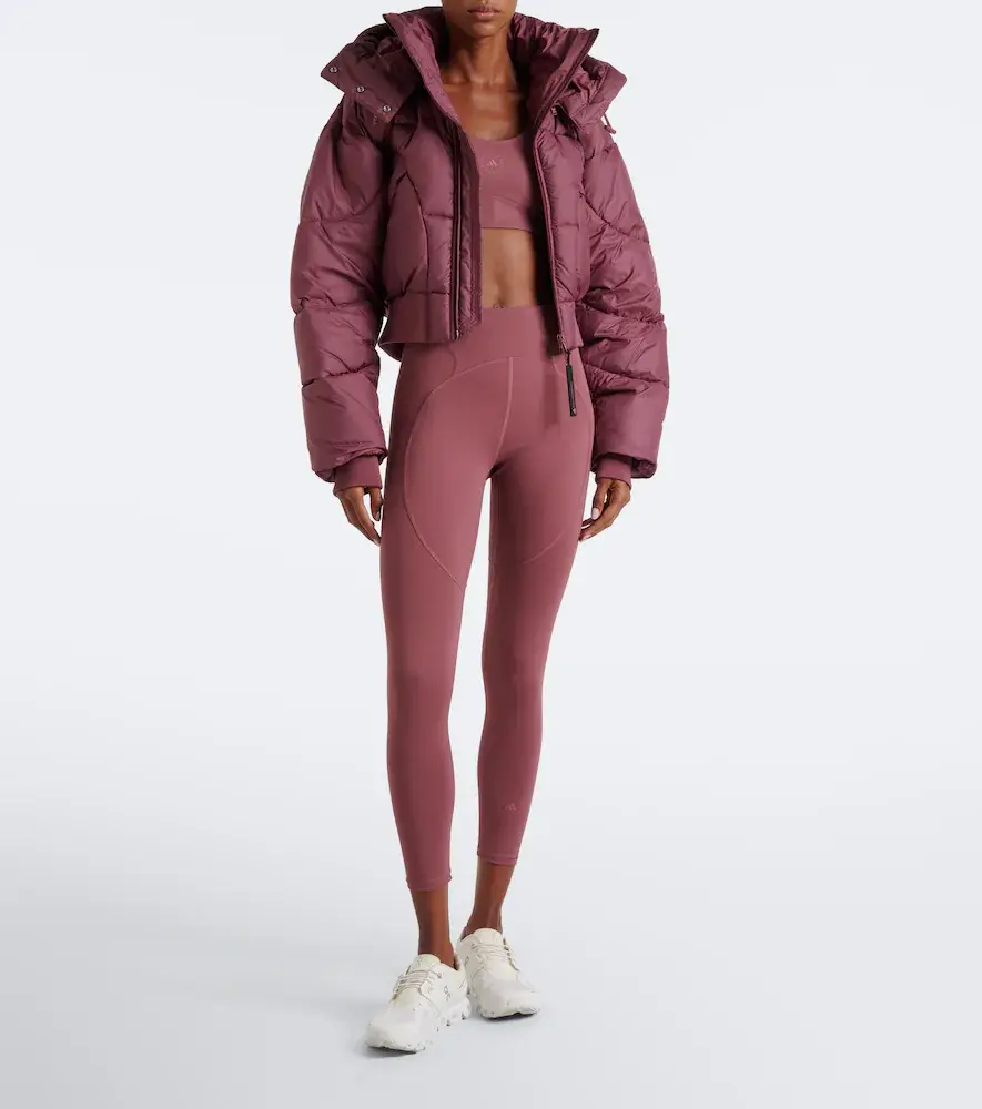 adidas by Stella McCartney Cropped puffer jacket | Thumbnail 4
