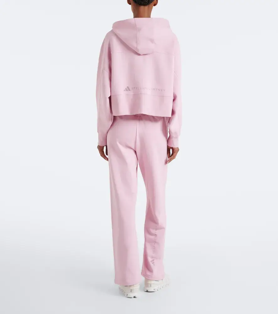 adidas by Stella McCartney Logo cotton jersey sweatants | Thumbnail 2 adidas by Stella McCartney Logo cotton jersey sweatants | Thumbnail 2