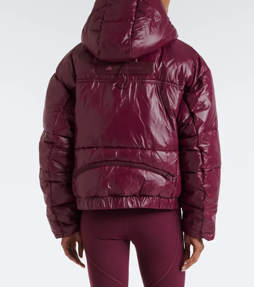 adidas by Stella McCartney Hooded puffer jacket | Thumbnail 8