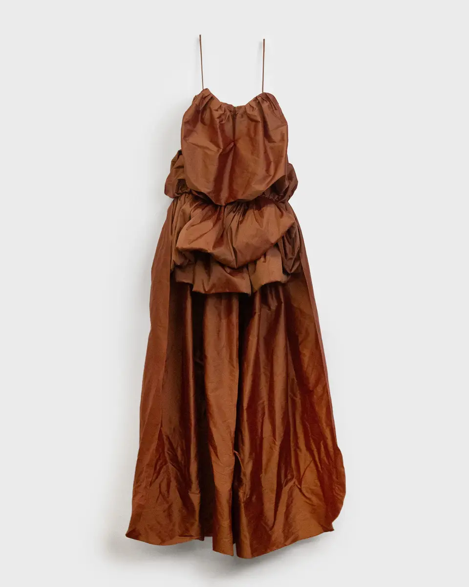 Aknvas The Arlene gown in terracotta | Thumbnail 2 Aknvas The Arlene gown in terracotta | Thumbnail 2