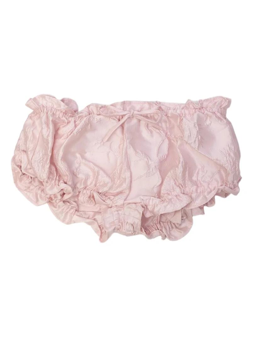 The Eli bloomers in pale pink brocade The Eli bloomers in pale pink brocade