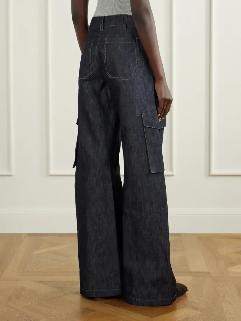 Gabriela Hearst Eos Cotton And Linen-blend Wide-leg Pants | Thumbnail 4 Gabriela Hearst Eos Cotton And Linen-blend Wide-leg Pants | Thumbnail 4