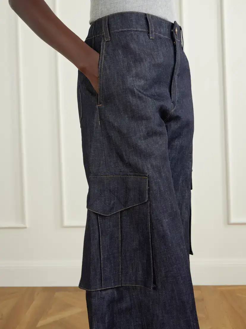 Gabriela Hearst Eos Cotton And Linen-blend Wide-leg Pants | Thumbnail 5 Gabriela Hearst Eos Cotton And Linen-blend Wide-leg Pants | Thumbnail 5