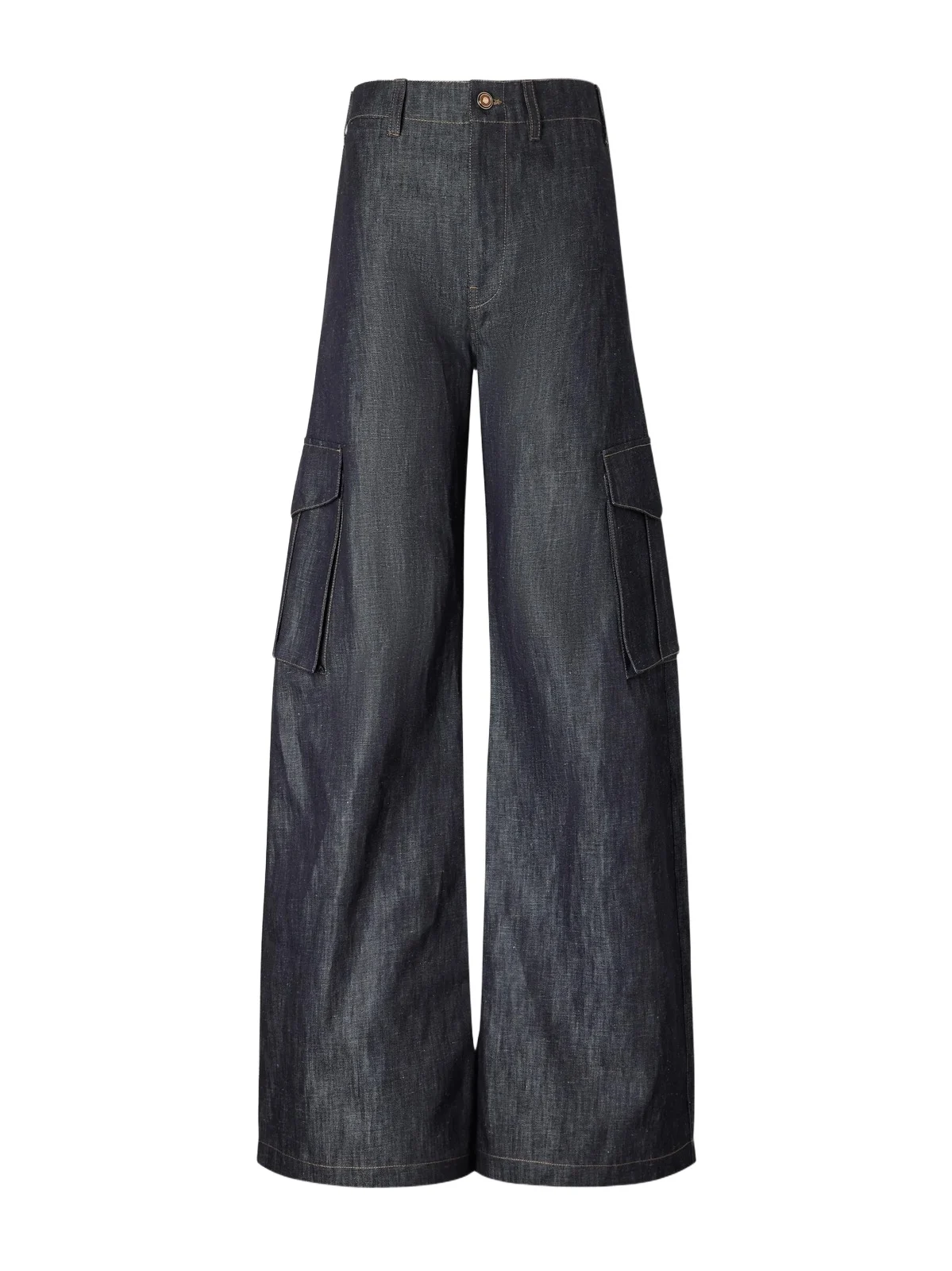Eos Cotton And Linen-blend Wide-leg Pants Eos Cotton And Linen-blend Wide-leg Pants
