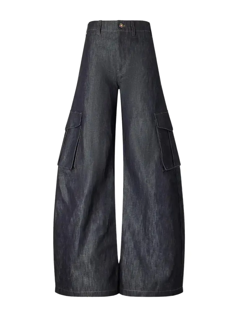 Eos Cotton And Linen-blend Wide-leg Pants