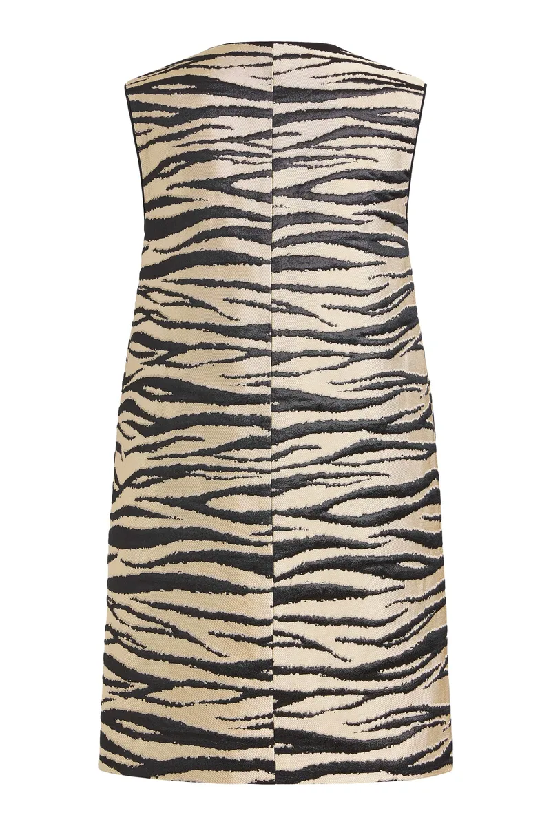 Markarian Pearsei Zebra-Striped Mini Dress | Thumbnail 6 Markarian Pearsei Zebra-Striped Mini Dress | Thumbnail 6