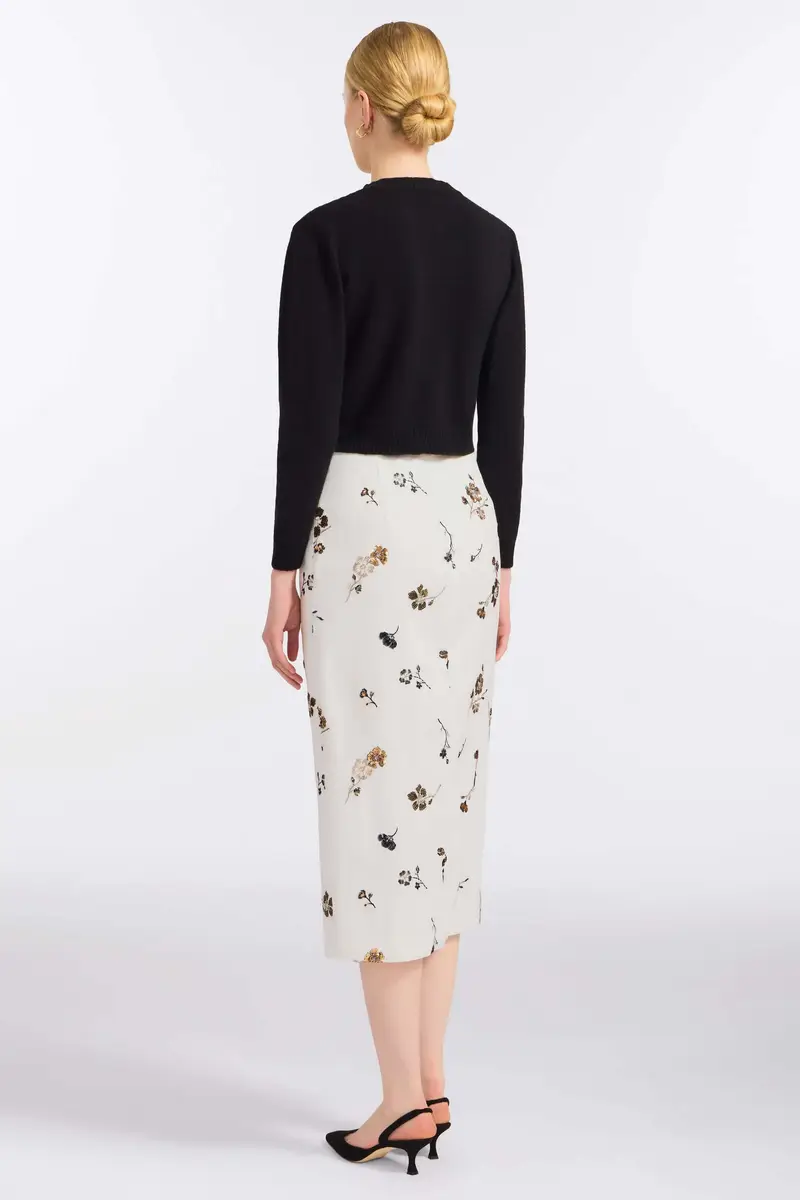 Markarian Savannah Sequined Cotton Wrap Skirt | Thumbnail 4 Markarian Savannah Sequined Cotton Wrap Skirt | Thumbnail 4