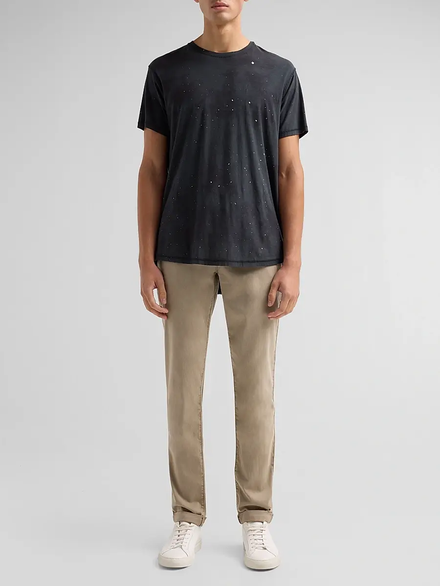 PAIGE Men's Fraser Drawstring Chino Pants | Thumbnail 2