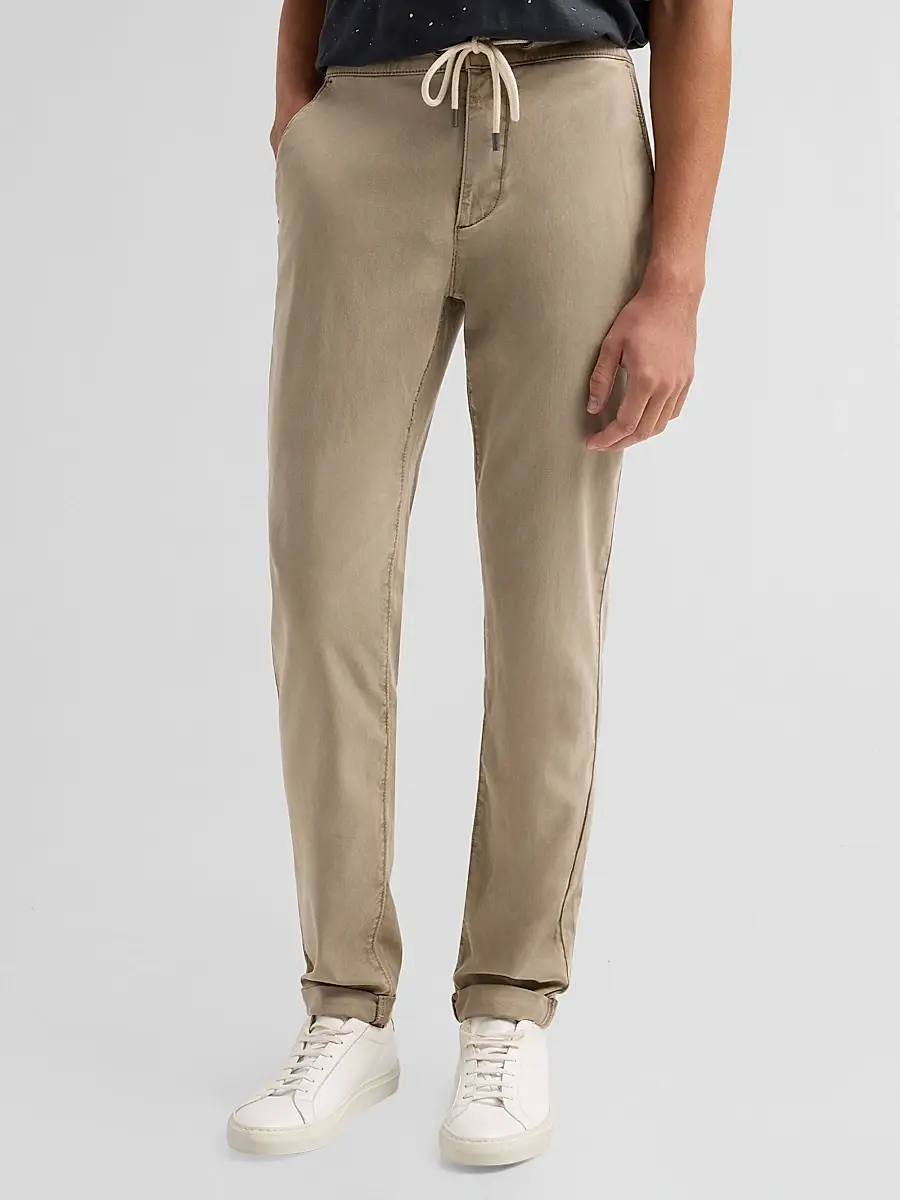 PAIGE Men's Fraser Drawstring Chino Pants | Thumbnail 4